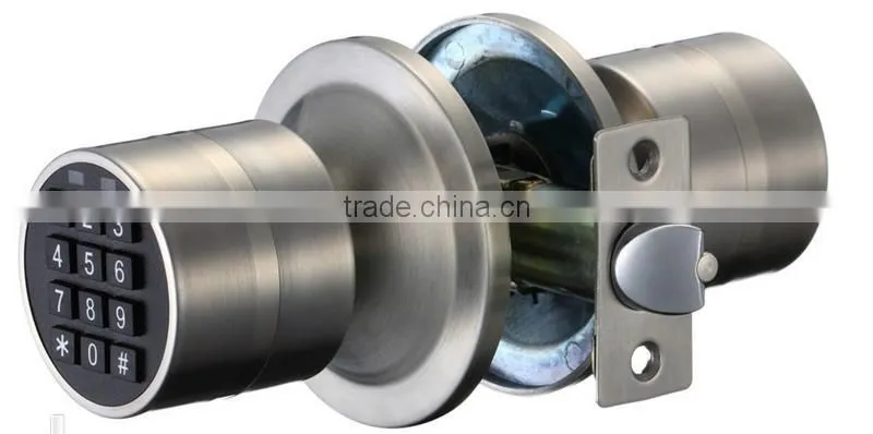 keyless no handle cipher lock for interior doors