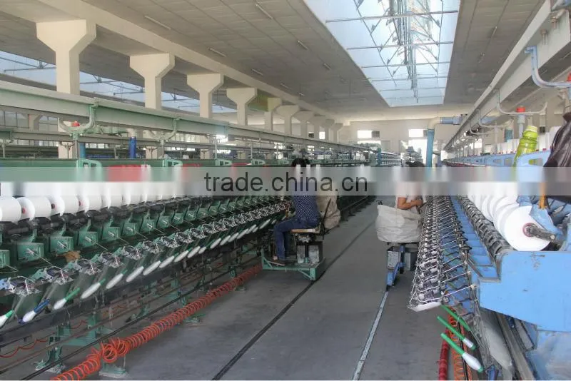 factory wholesale 100% spun polyester yarn maufacturer in china