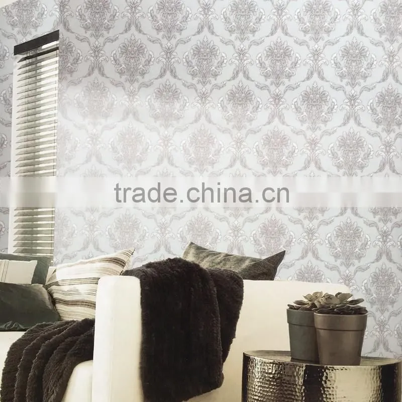 Korea modern flower pvc wallpaper