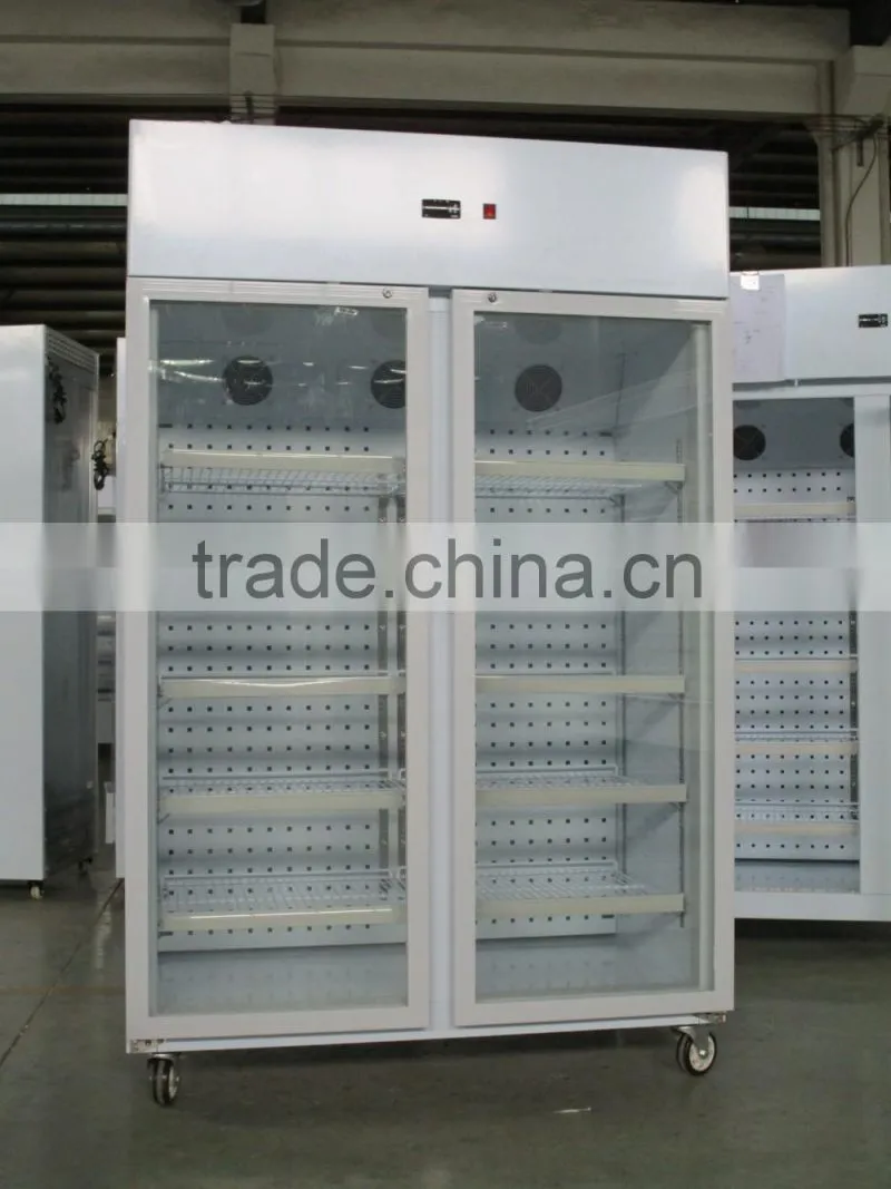 CFC free refrigerant medical durg store refrigeration 960L