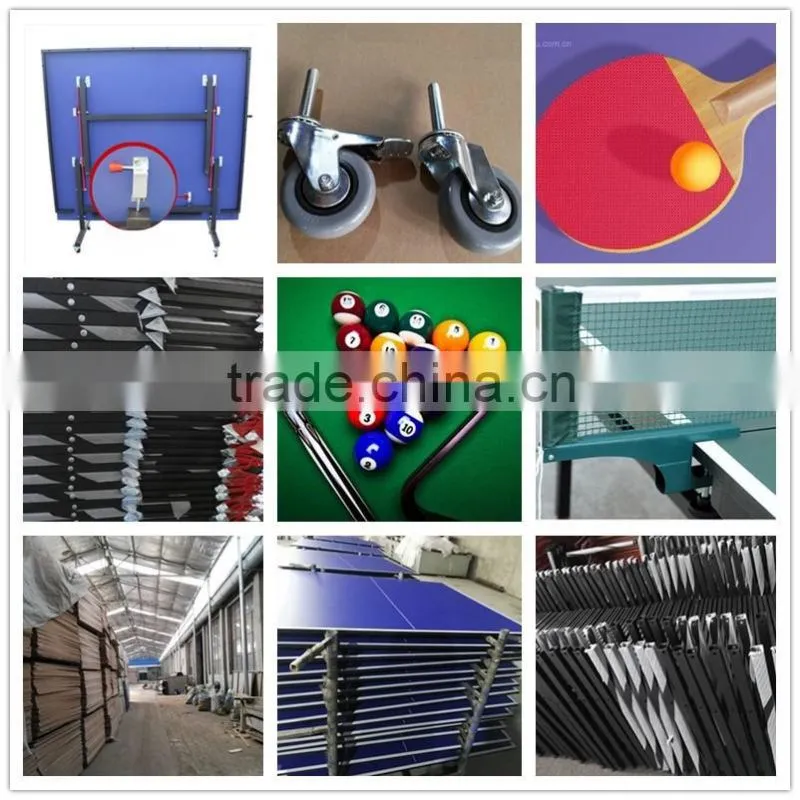 folded portable table tennis table high quality for wholsale