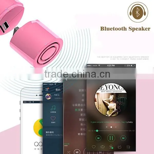 Factory price mobile power bank charger mini spray waterproof bluetooth speaker