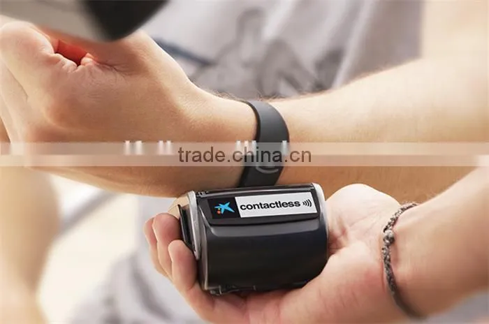 2016 NTAG NFC wristbands with your logo printed