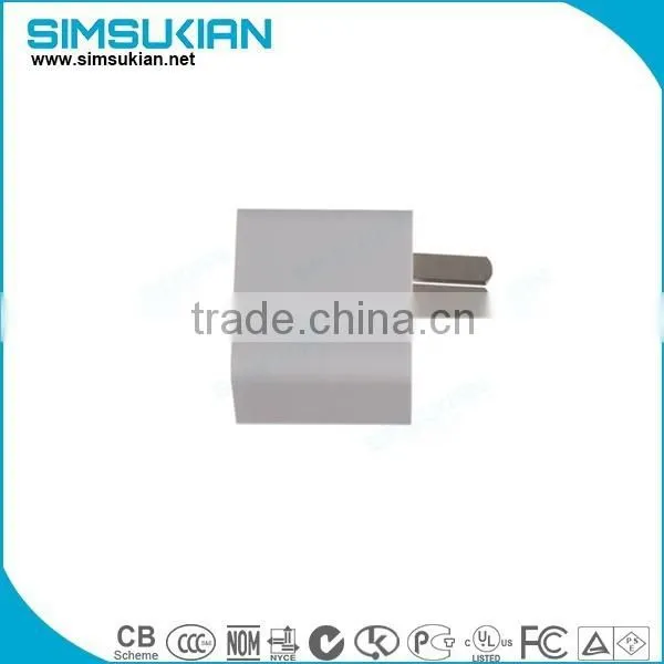 china manufacture 5v 2a micro foldable usb wall charger