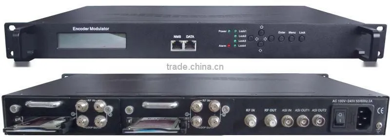DVB-S2 to DVB-T modulator