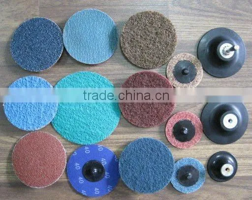 Quick-change non-woven Surface Conditioning Discs