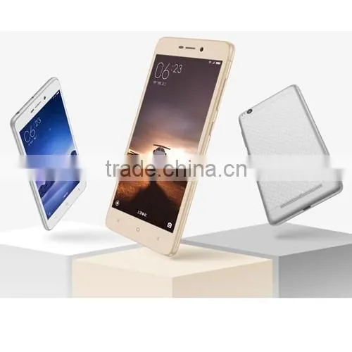 2016 Original Xiaomi RedMi 3 cell phone with Snapdragon 16GB HongMi RedMi 3 mobile phone