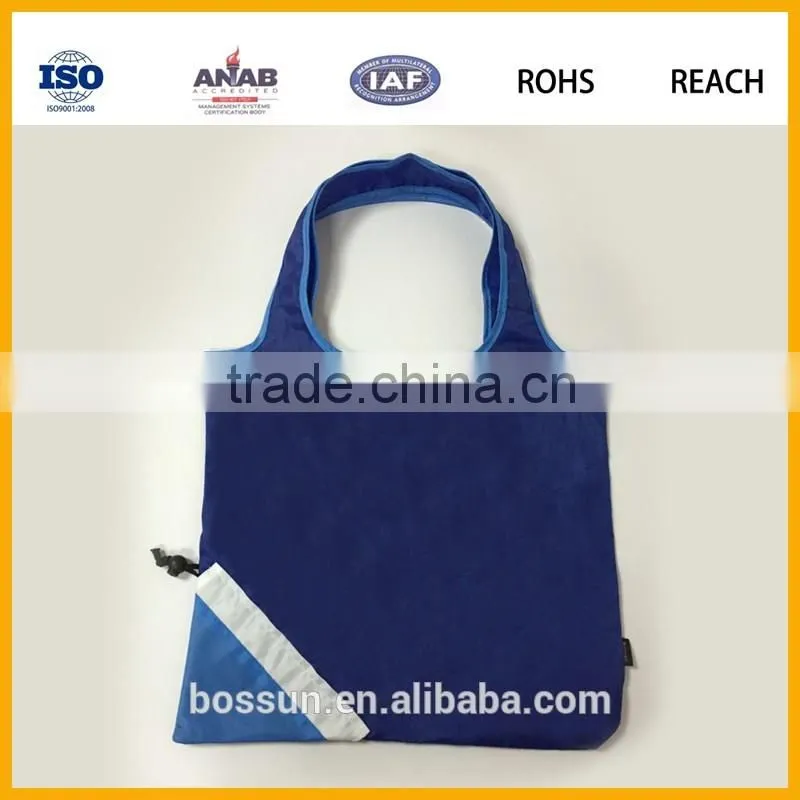 Manufacturing Home Use Nylon Shopping Bags Reusable Foldable Storage Bag