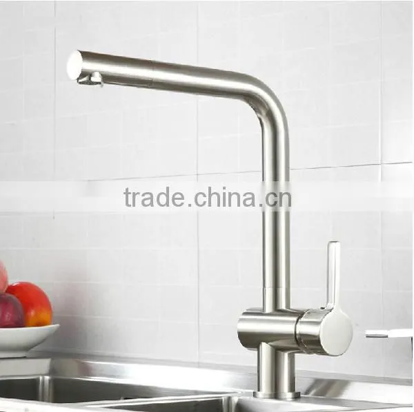 Double Lever Kitchen Mixers, American European Design Faucet, Kitchen Tap