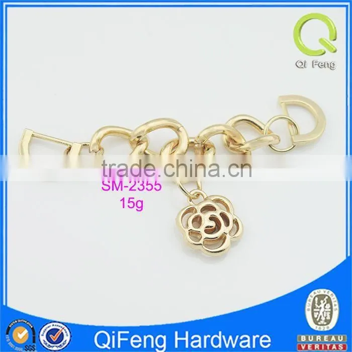 SM-2355 accessories for woman shoes newest chain fashion accesories