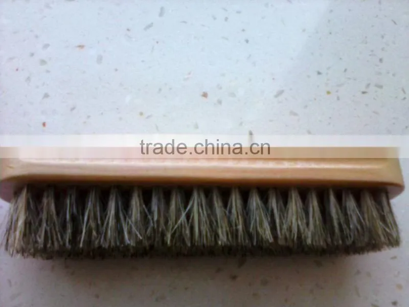 Maple wood shoe brushes