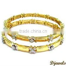 Diamond Bangles, Diamond Gold Bangles, daimond Jewelry