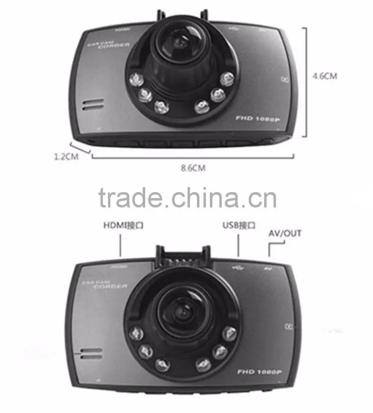 Factory price Loop video night-vision radar detector dash cam