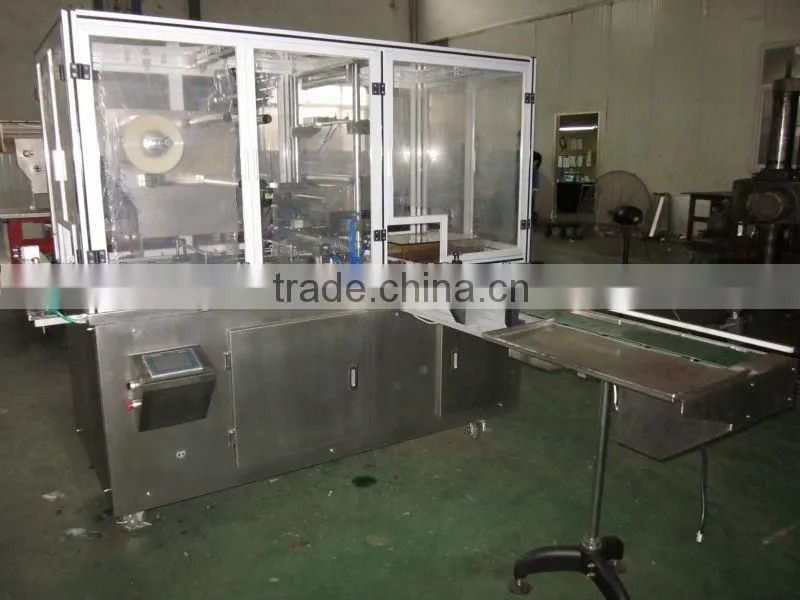 Automatic transparent cellophane wrapping machine (box wrapping machine, transparent film over wrapping machine)