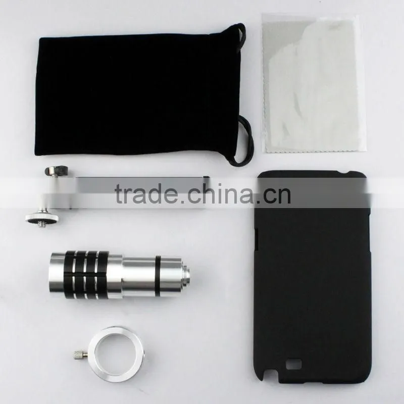 12X Zoom Telescope Camera Lens With Tripod For Samsung Galaxy Note II 2 N7100