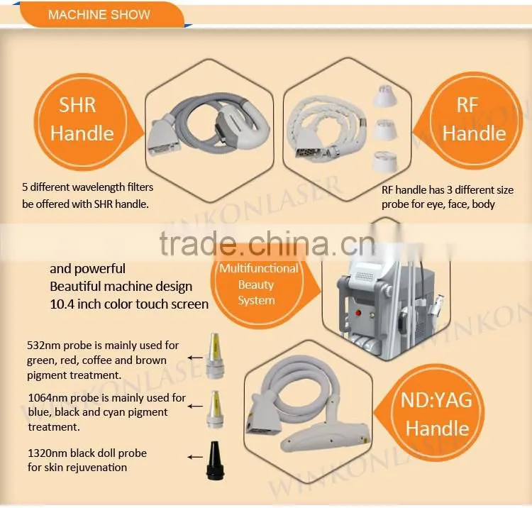 2017 Newest invention OEM ODM approved laser hair removal varicose veins laser treatment machine
