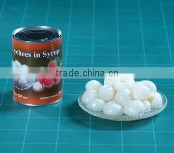 Canned lychee whole in heavy syrup 425g