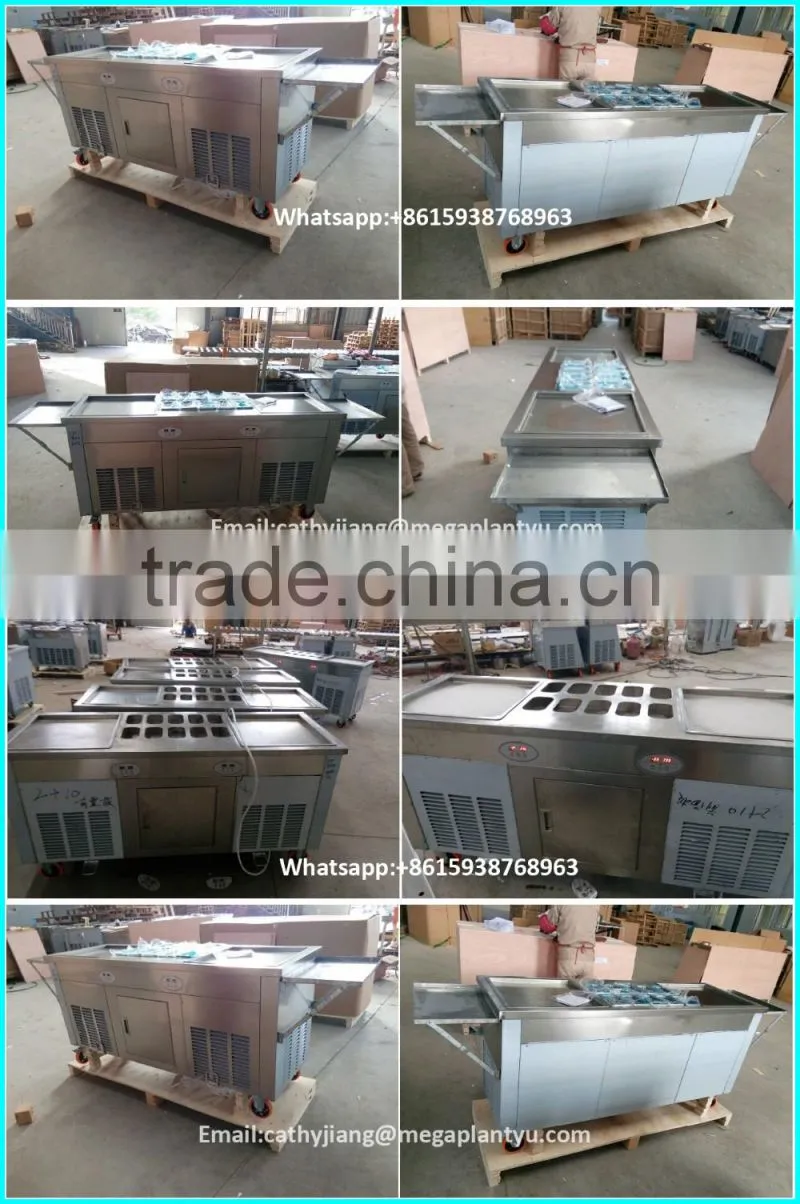ice cream cold plate fried ice cream machine