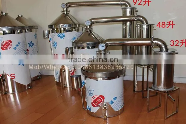 20 liter stainless steel essential oil distiller steam distiller
