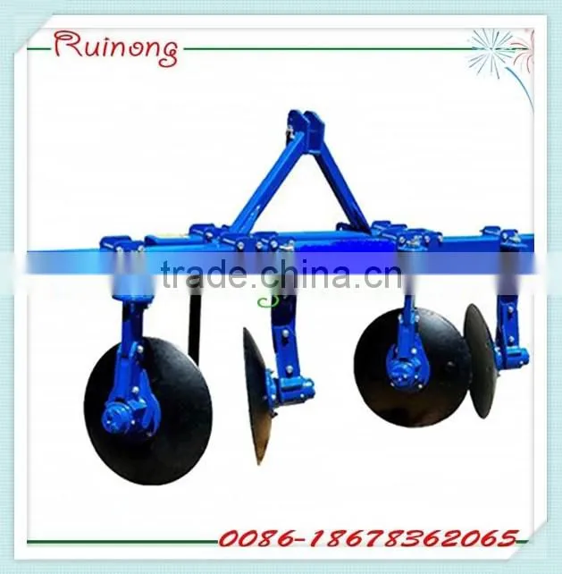 Farm machine three point mounted disc ridger 4 discs