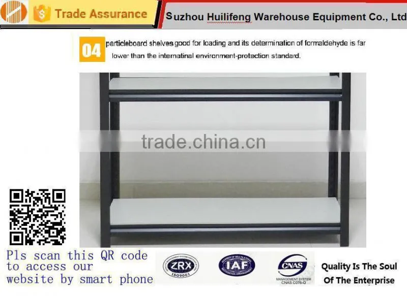 Home And Office Boltless Steel Particleboard Shelving Powder Coated
