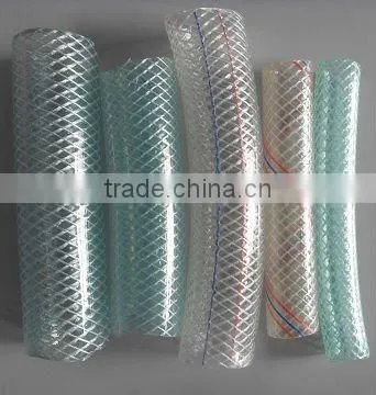 pvc fiber strengthen soft hose with good quality and best price