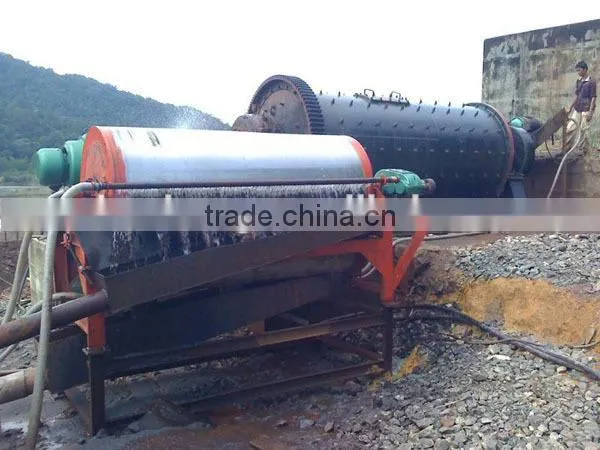 Magnetic separator for mining industries, glass, cement, ceramic, food processing, chemical, plastics and glass industries etc.