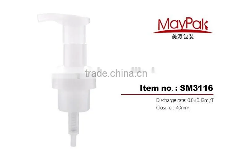 40mm foam pump with twist lock, factory customized foam pump