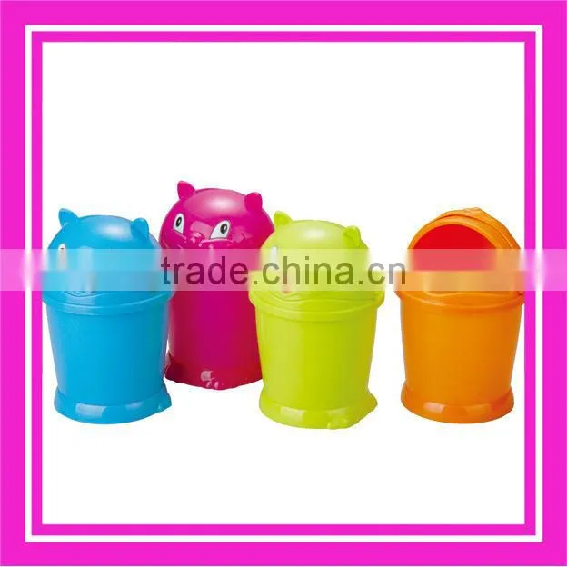 2.8L cute small wastebin,plastic wastin wholesale