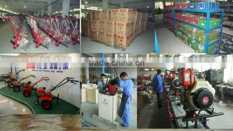 MeiQi 7.5HP gear driven 170F gasoline engine rotary tiller