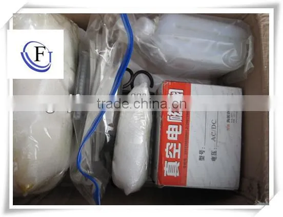 Single chamber vacuum machine for seafood