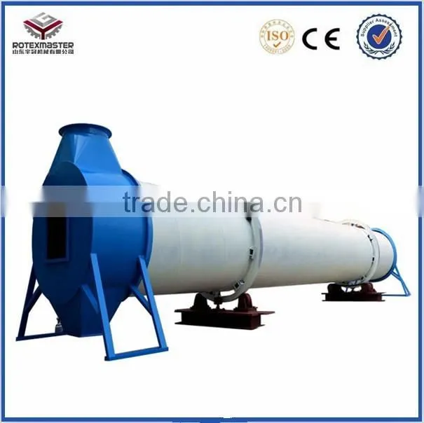 Rotary Drum Type Sawdust Dryer Wood Shaving Dryer for Sale