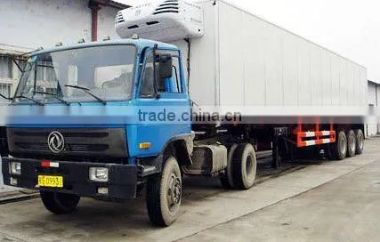 semi-trailer refrigerator truck