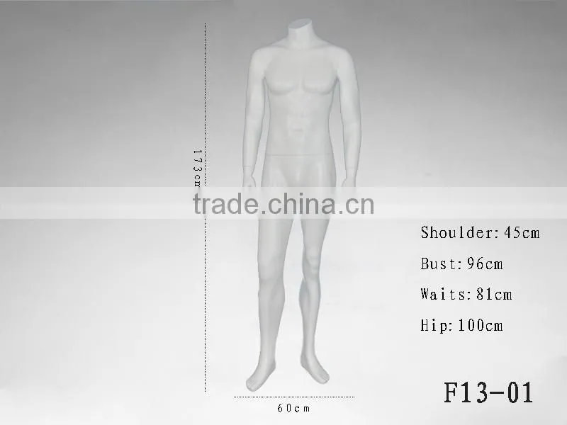 headless sexy cheap male mannequin