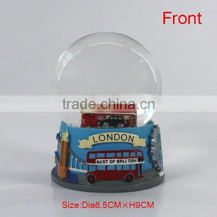 London artificial souvenir water globes