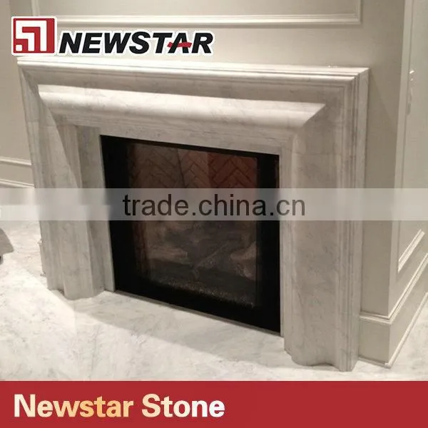 Newstar Indoor carved marble fireplace