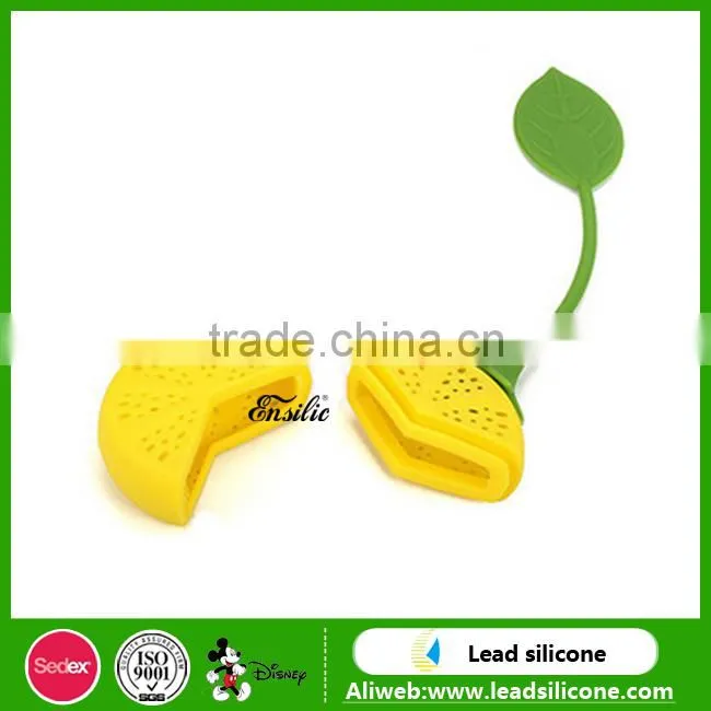 High Quality Pear Shape Silicone Tea Infuser,Custom Tea Strainers
