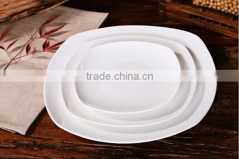 KC-2912 Haonai Goodquality Square porcelian dinnerware set