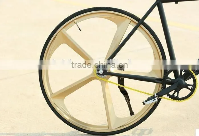 700C lightest strongest magnesium alloy bike wheel /fixed gear type hub bike wheel
