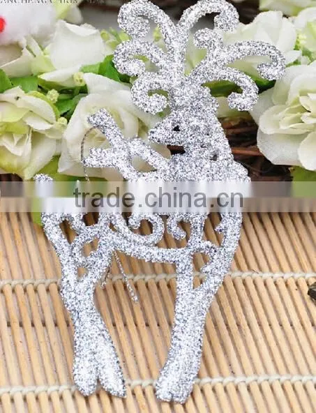 15051809 hanging cheap christmas plastic glitter snowflake