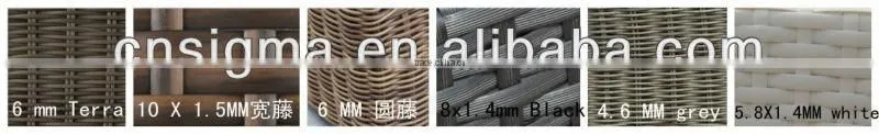 2017 Trade Assurance New Products Laguna Outdoor Poly Rattan resin wicker garden round table furniture