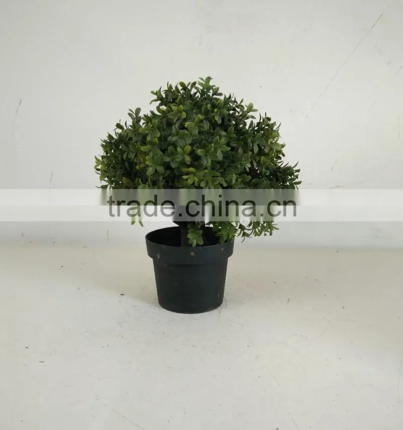 factory outlets artificial decorative spherical green tree wholesale