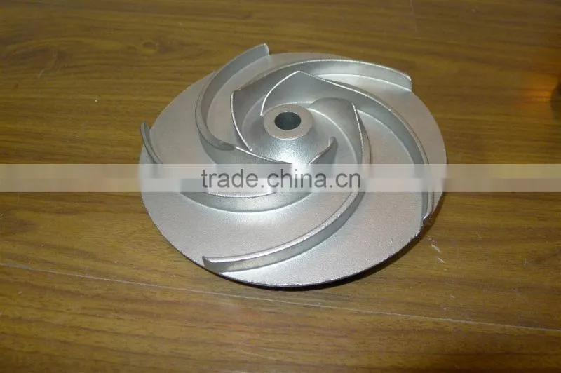 Stainless Steel Impeller Part by Lost Wax Casting, Precision Casting