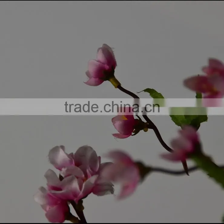 Artificial Pink Cherry blossom tree small bonsai flower mini bonsai tree