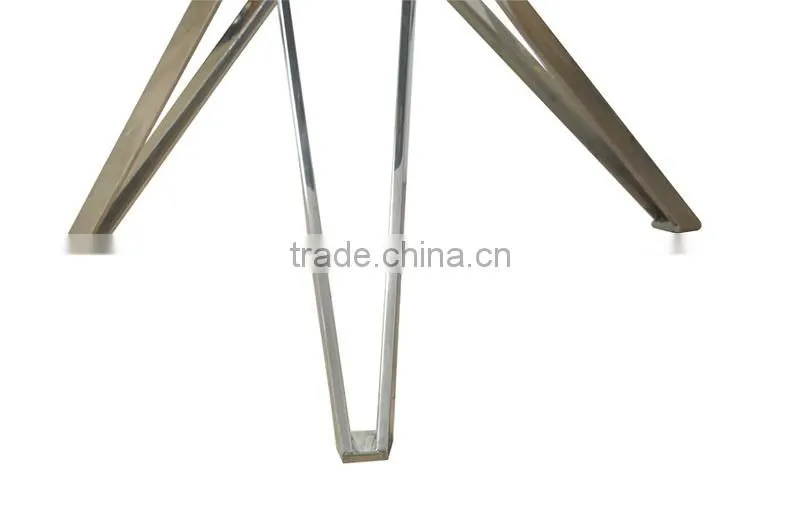 Modern style living room stainless steel coffee table