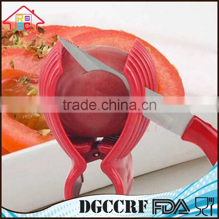 Reliable Factory Tomato Holder Clip Slicer Knife Vegetable Onion Lemon Kitchen Cutter Tool