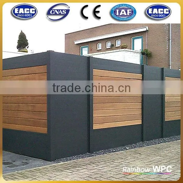 2014 popular wood plastic compoaite exterior wall panel, waterproof wpc wall panel, low price wpc wall cladding