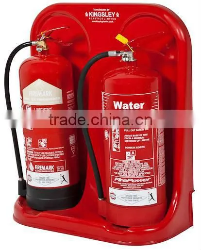 Single and double type frp fiberglass fire extinguisher stand