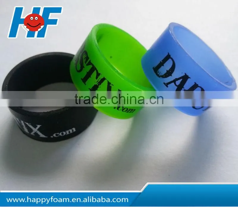 fashion cheap custom silicone ring