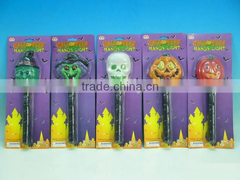 Hallowmas halloween pumpkin shape flashlight with light and ghost sound